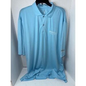 Fairway & Greene Wyndham Championship PGA Golf Polo Shirt Mens 2XL‎ Blue